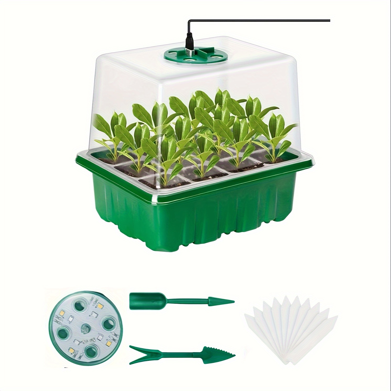 Sämlings-Starter-Kit - 1/2/3 S – Humidity Dome Kit Bewertung und Preis